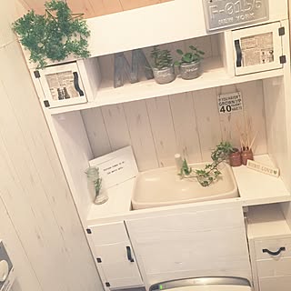 バス/トイレ/九州の皆さん。心配です。/トイレタンク隠し DIY/優しいコメントのお陰/DIY...などのインテリア実例 - 2016-04-17 09:44:00