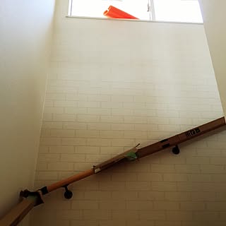 階段 レンガ壁紙のインテリア実例 Roomclip ルームクリップ