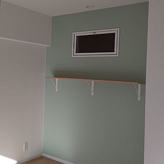 エメラルドグリーンの壁紙のインテリア実例 Roomclip ルームクリップ