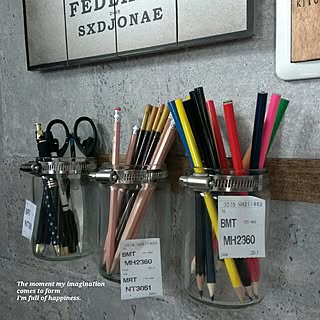 Diy 鉛筆立てのインテリア 手作りの実例 Roomclip ルームクリップ
