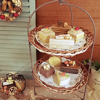 棚/Ririruruちゃんの素敵作品♡/Ririrurucakefactory/Ririruruちゃんの優しさ❤️/素敵便キターー!!!...などのインテリア実例 - 2016-12-17 14:49:50
