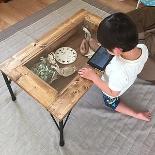 コレクションテーブルdiyのインテリア 手作りの実例 Roomclip ルームクリップ