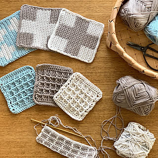 編み物部 セリアの毛糸のインテリア実例 Roomclip ルームクリップ