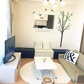 ニトリ 狭いリビングダイニングのインテリア実例 Roomclip ルームクリップ