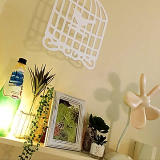 棚/ミニ扇風機/お気に入りライト/フレンチ/お気に入り♡...などのインテリア実例 - 2016-06-20 23:37:39