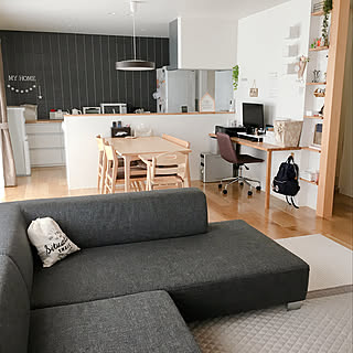 部屋全体/ダイニング/子供のいる暮らし/赤ちゃんのいる暮らし/注文住宅...などのインテリア実例 - 2018-07-01 13:03:55