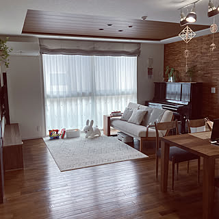 正方形リビングのインテリア実例 Roomclip ルームクリップ