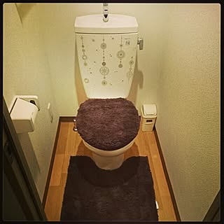 ウォールステッカー トイレタンクのインテリア実例 Roomclip ルームクリップ
