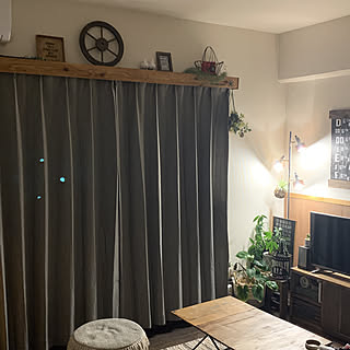 ベニヤ板 カーテンボックスdiyのインテリア 手作りの実例 Roomclip ルームクリップ