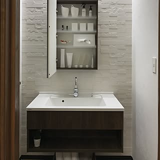 洗面所 エコカラットのインテリア実例 Roomclip ルームクリップ