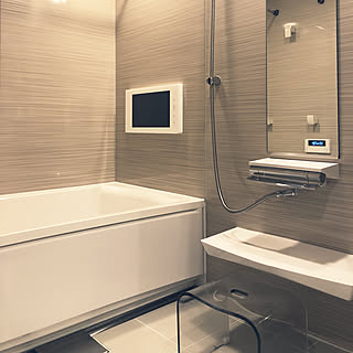 浴室テレビのインテリア実例 Roomclip ルームクリップ
