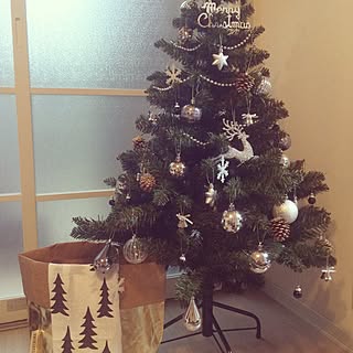 サンタさんからの♡/クリスマスツリー/クリスマスツリー120cm/UASHMAMA/fine little day...などのインテリア実例 - 2014-11-16 20:20:57