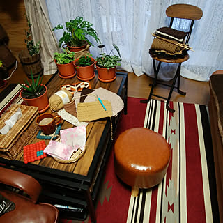 リビング/暮らしの一コマ/観葉植物のある暮らし/茶色好き*/茶色ばっかり…...などのインテリア実例 - 2018-03-16 18:16:37
