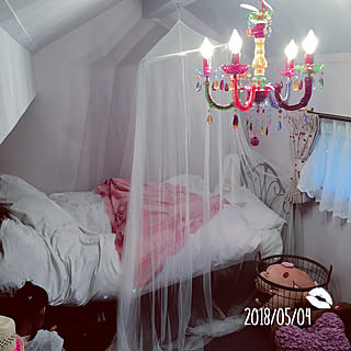 部屋全体/小魔女の部屋/屋根裏部屋改装/子供部屋女の子/子供部屋のインテリア実例 - 2018-05-04 18:14:19