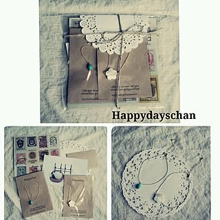 机/Happydaysちゃんのブレスレット/オーダーしました/素敵すぎる!/ありがとうございました( ´ ▽ ` )のインテリア実例 - 2014-06-13 17:40:29