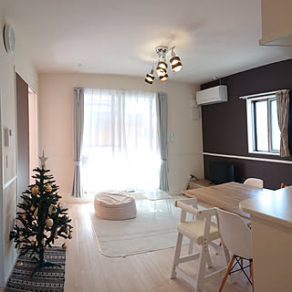 クリスマスツリー 賃貸アパートのおしゃれなアレンジ 飾り方のインテリア実例 Roomclip ルームクリップ
