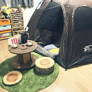 テント生活のインテリア実例 Roomclip ルームクリップ