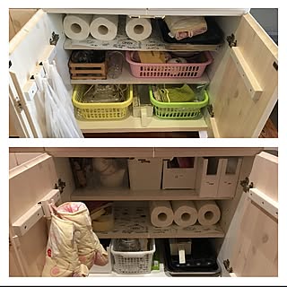 カインズ/収納DIY /サンプリングに当選しました♡/skitto/選んでいただきありがとうございます*...などのインテリア実例 - 2017-06-09 23:30:57