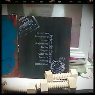 手作り/Blog更新しました❤︎/RC大好きさん❤/ℒℴνℯ❤❤❤❤❤/RCでの素敵な出逢いに感謝❤/リメイクのインテリア実例 - 2015-05-25 07:55:52
