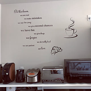 カフェ風/モノトーン/キッチンのインテリア実例 - 2020-02-22 22:10:54