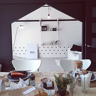 部屋全体/壁紙屋本舗/賃貸/海外インテリアに憧れる/生活感/賃貸DIY...などのインテリア実例 - 2015-10-12 20:19:55