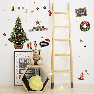 クリスマスツリー/クリスマスディスプレイ/クリスマス雑貨/クリスマスパーティー/クリスマスの飾り付け...などのインテリア実例 - 2016-11-09 12:17:17