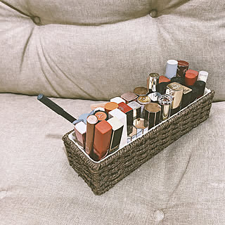 コスメ収納 リップ収納のインテリア実例 Roomclip ルームクリップ