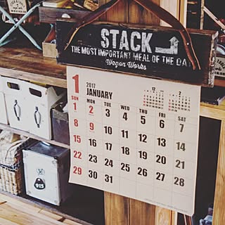 カレンダーリメイクのインテリア実例 Roomclip ルームクリップ