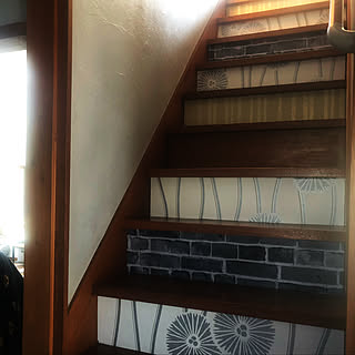 階段diy計画のインテリア 手作りの実例 Roomclip ルームクリップ