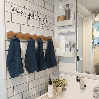 個別タオルのインテリア実例 Roomclip ルームクリップ