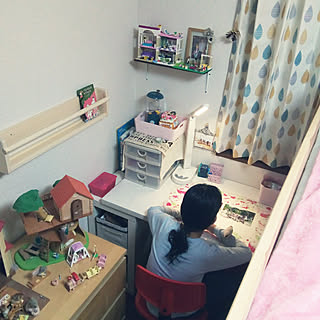 狭い子供部屋のインテリア実例 Roomclip ルームクリップ