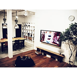 リビング/シンプルインテリア/辛口/モダンストリート/戸建てリノベーション...などのインテリア実例 - 2018-04-15 21:20:17