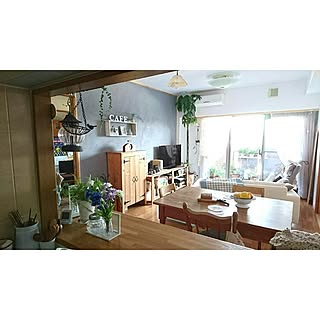 キッチン/マンション暮らし/マンションリフォーム/リフォーム/漆喰壁...などのインテリア実例 - 2017-05-22 08:18:57