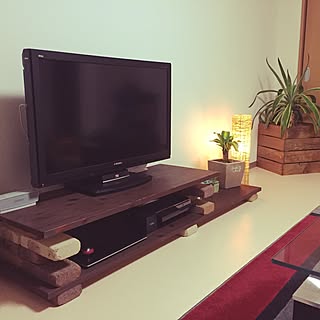 観葉植物 テレビ台diyのインテリア 手作りの実例 Roomclip ルームクリップ