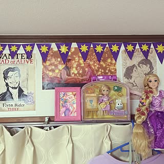 可愛い ディズニープリンセスのおしゃれなアレンジ 飾り方のインテリア実例 Roomclip ルームクリップ