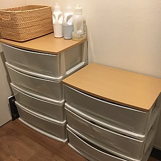 カインズホーム ラタンバスケットのインテリア実例 Roomclip ルームクリップ