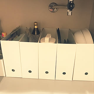 キッチン/シンク下/シンク下収納/ナチュラル/ひとり暮らし 1K...などのインテリア実例 - 2018-10-13 11:03:41