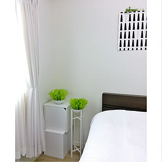 ベッド周り ペーパー加湿器のインテリア実例 Roomclip ルームクリップ