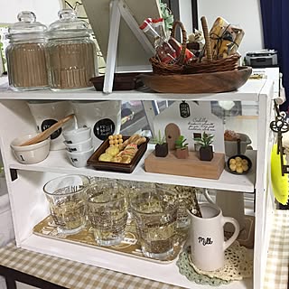 ショーケース手作り/naturalkitchen&/雑貨/スリコ/misaちゃんの作品❤...などのインテリア実例 - 2017-07-09 00:38:43