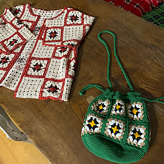 かぎ針編み ポシェットのおしゃれなアレンジ 飾り方のインテリア実例 Roomclip ルームクリップ