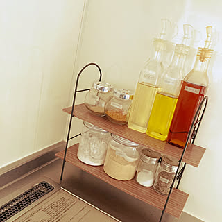 賃貸 調味料置き場のインテリア レイアウト実例 Roomclip ルームクリップ