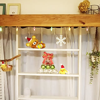棚/2歳児との暮らし/破壊王/クリスマス/ナチュラルインテリア...などのインテリア実例 - 2018-12-05 01:51:00
