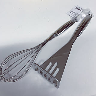 キッチン/キッチンツール/オールステンレス/マッシャー/泡立て器...などのインテリア実例 - 2018-03-16 17:05:20