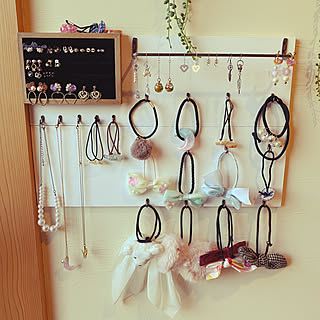 アクセサリー収納/ターナーミルクペイントスノーホワイト/ターナーミルクペイント/RC宮崎支部/インスタやってます♡...などのインテリア実例 - 2020-01-19 11:58:22