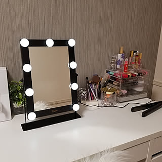 机/一人暮らし/シンプルな暮らし/モノトーン/一人暮らし 賃貸のインテリア実例 - 2018-10-05 22:06:13