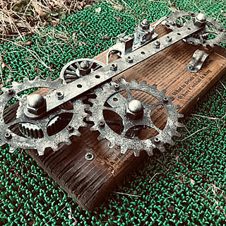 スチームパンク 歯車のインテリア実例 Roomclip ルームクリップ