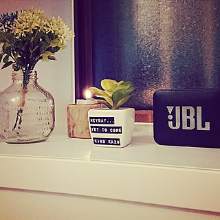バス/トイレ/夜のリラックスタイム/ナチュラル×男前/JBL go/Bluetooth speaker...などのインテリア実例 - 2018-09-02 21:26:40