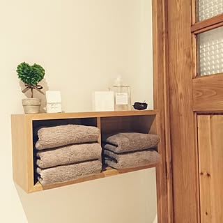 タオル収納 無印良品 壁に付けられる家具のインテリア実例 Roomclip ルームクリップ タオル収納 無印良品 壁に付けられる家具のインテリア実例 Roomclip ルームクリップ