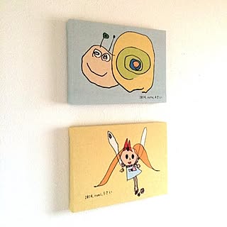 ファブリックパネル 子供の絵のインテリア実例 Roomclip ルームクリップ ファブリックパネル 子供の絵のインテリア実例 Roomclip ルームクリップ