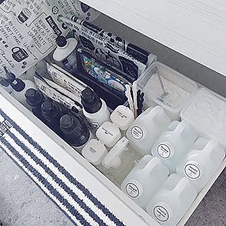 バス/トイレ/洗面台下収納/セリア/10000人の暮らし/洗面所...などのインテリア実例 - 2018-02-02 11:20:38